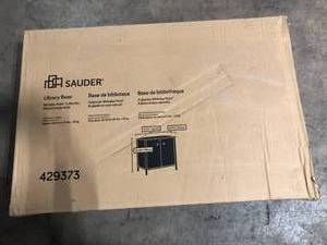 SAUDER Whitaker Point Natural Maple Accent Storage Cabinet with Doors   Customer Returns See Pictures