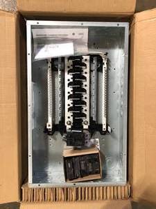 GE 100 Amp 20-Space 20-Circuit Main Breaker Indoor Load Center Contractor Kit   Customer Returns See Pictures