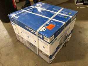 Danby 12000 BTU 115-Volt 550 sq.ft. Window Air Conditioner with Wi-Fi and Remote in White  Customer Returns See Pictures