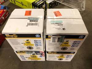 Lot of Wayne 0.16 hp. WaterBUG Submersible Utility Pump with Multi-Flo Technology  Customer Returns See Pictures