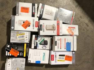 Lot of Assorted Digital Door Locks Various Models and Conditions   Customer Returns See Pictures