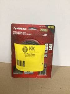 Husky 200 Lumen LED Magnetic Hook Light Customer Returns See Pictures