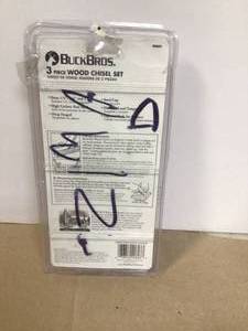 Buck Bros. Professional Wood Chisel Set (3-Piece) Customer Returns See Pictures