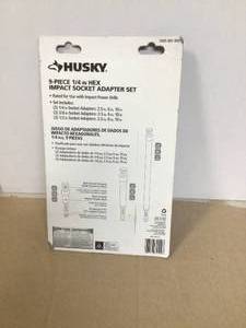 Husky Impact Socket Adapter Set (9-Piece ) Customer Returns See Pictures