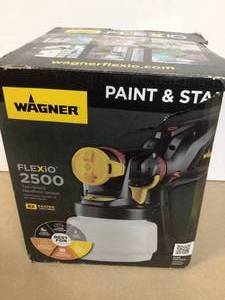 Wagner Flexio 2500 Electric Handheld HVLP Paint Sprayer Customer Returns See Pictures