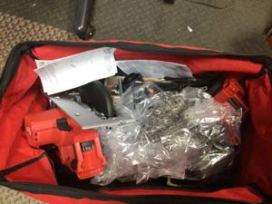 Milwaukee M18 18V Lithium-Ion Cordless Combo Tool Kit (6-Tool) with Two 3.0 Ah Batteries, 1 Charger, 1 Tool Bag Customer Returns See Pictures