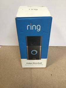 Ring Video Doorbell - Smart Wireless WiFi Doorbell Camera with Built-in Battery, 2-Way Talk, Night Vision, Venetian Bronze Customer Returns See Pictures