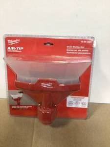 Milwaukee AIR-TIP 1-14 in. - 2-12 in. Dust Collector WetDry Shop Vacuum Attachment (1-Piece)  Customer Returns See Pictures