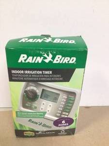 Rain Bird 6-Station Indoor Simple-To-Set Irrigation Timer Customer Returns See Pictures