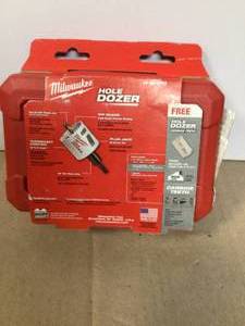 Milwaukee Hole Dozer General Purpose Bi-Metal Hole Saw Set Customer Returns See Pictures