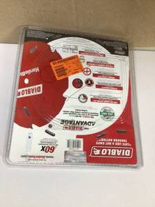 DIABLO HARDIEBlade 10 in. x 6-Tooth Polycrystalline Diamond (PCD) Tipped Fiber Cement Circular Saw Blade Customer Returns See Pictures