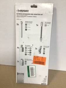 Husky 19 Piece Extension and Adapter Set Customer Returns See Pictures