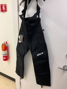 lot 95 image: NEW arctic sledding bibs -womens black