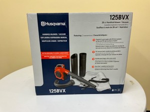 lot 9 image: Husqvarna new in box 125bvx  leaf blower