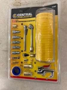 lot 31 image: Air compressor starter kit-new in package