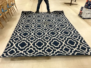 lot 60 image: Large outdoor floor mat