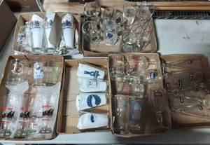lot 14 image: Collection Of Beer Glasses