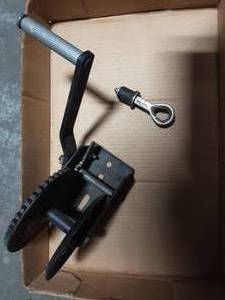 lot 34 image: Trailer Winch & Boat Drain Plug
