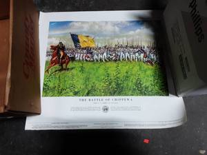 lot 53 image: 13- Assorted Dept. Of Army 1953 Battle Posters