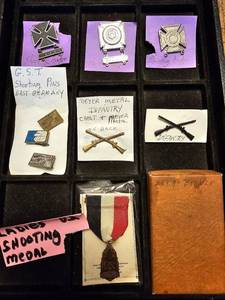 lot 61 image: Lot Of Infantry & Shooting Related Medals
