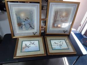 lot 63 image: 4-Wildlife Prints