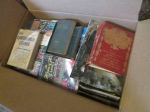 (DLR) Large Box Full of Assorted Books Hard and Soft Cover - Some Vintage Some Collector Guide Books
