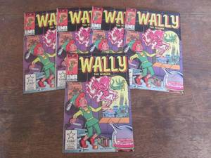 (DLR) 5 Vintage Star Comics Marvel Wally The Wizard Issue Number 1s