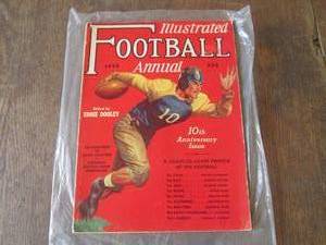 (DLR) 1939 Football Illustrated Annual Magazine 10th Anniversary A Coast to Coast Preview