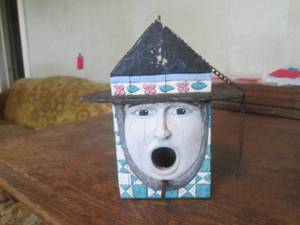 (DLR) Unique Vintage Bird House - Yep