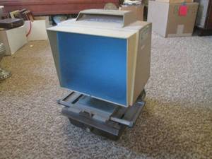(DLR) Vintage Northwest Microfilm Inc. Microfilm Reader Model 75 - Unknown Working Condition
