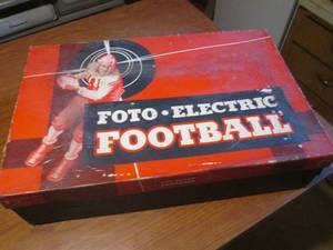 (DLR) Vintage Foto-Electric Football - Not Sure If Complete