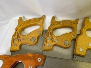 lot 106 image: Eight Hand Saws