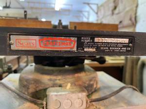lot 108 image: Craftsman Table Router Model 113.23941 with Locking Stand