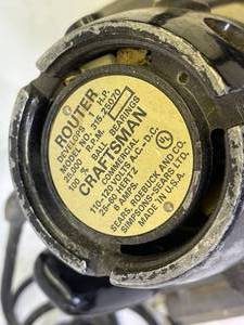 lot 157 image: Craftsman Commercial Router Model 315.25070 with Biskit System
