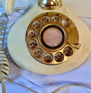 lot 182 image: Vintage Princess Style Telephone