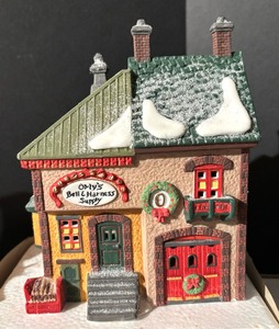 lot 201 image: Department 56 Heritage Village Collection North Pole Series Houses including North Pole Express Deport and More