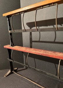 lot 231 image: Vintage Rolled Paper Stand by Piqua