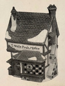 lot 240 image: Department 56 Heritage Village Collection Dickens Village Series Collectable Houses