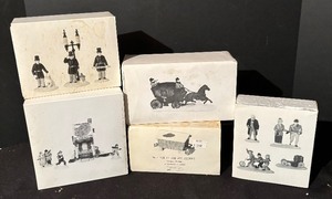 lot 87A image: Department 56 Heritage Village Collection Dickens Village Series Collectable Accessories