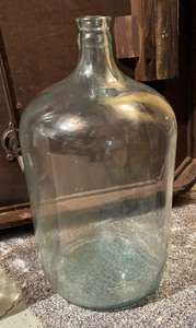 lot 245 image: Two Vintage Glass Jugs