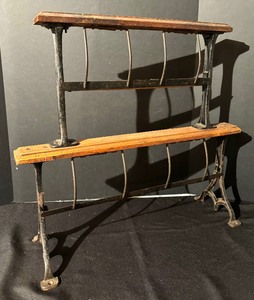 lot 247 image: Vintage American Roll Paper Company Paper Rack