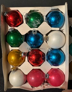 lot 304 image: Vintage Ornaments by Holly, Coby and Shiny Bright