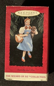 lot 68A image: Hallmark Keepsake Wizard of Oz Ornaments