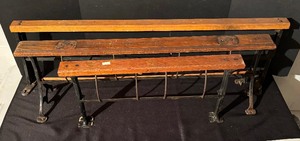 lot 310 image: Three Vintage Rolled Paper Holders