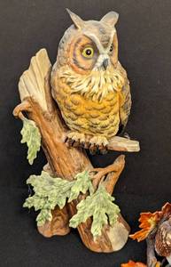 lot 28 image: Assorted Porcelain Owl Figurines