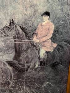 lot 51 image: Vintage Gold Framed Replica Painting