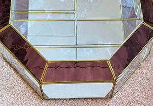 lot 52 image: Hanging Mirrored Glass Display Case