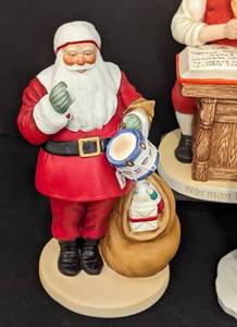 lot 210A image: Variety of Norman Rockwell Porcelain Figurines