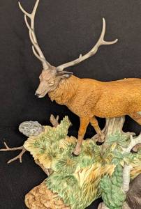 lot 216A image: Assorted Porcelain Woodland Creature Figurines