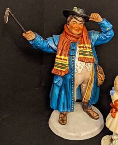 lot 219A image: Norman Rockwell Porcelain Figurines